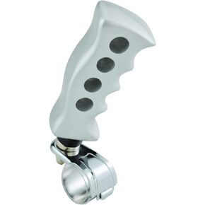Grip Steering Wheel Assist Knob Heavy Car Turning Power Handle for Most Manual Automotive Transmission Vehicles (Titanium)