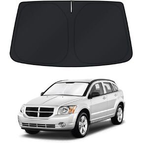 KUST Windshield Sun Shade for 2007–2012 Dodge Caliber Window Shade Sun Visor Cover Foldable Blocks UV Rays Keep Your Car Cooler