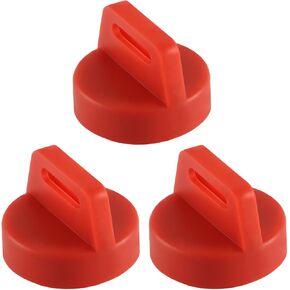 HIMARKLIF 3PCS Red Rubber Ignition Key Cover Compatible with Polaris Hawkeye 300 / Scrambler 500, 850, XP 1000 / Sportsman 300, 400, 450, 500, 550, 570, 800, 850 Replace#:5431964 5433534