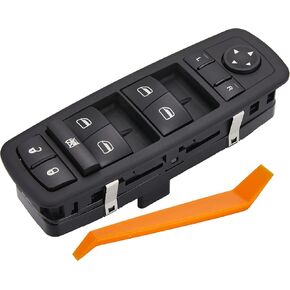 Power Window Switch Fits for 2008 2009 Chrysler Town & Country, Dodge Grand Caravan.No Auto,3 PINS + 0 PINS.Driver Side Control Door vidro Master Switch.4602535AD 4602535AC(Green Light)