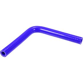 X AUTOHAUX 13mm 0.51" ID 90 Degree Elbow Silicone Reducer Hose Pipe Bend Turbo Water Intercooler Blue