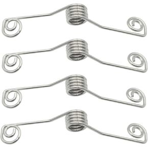 Hinge pin Door Stop Butterfly Spring，Door Stopper Hinge，Door Hinge Stopper，Door Hinge Stop，Wooden Door Balancer, for Most Residential Door use, for Keep Door Open(4 Pack)