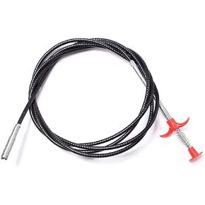 Flexible Grabber Claw Pick Up Reacher Tool With 4 Claws Bendable Hose Pickup Reaching Assist Tool for Litter Pick, Sink Snake Home Sink, Drains, Toilet (76 inch)