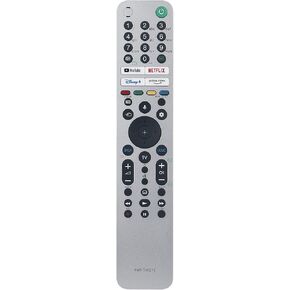 RMF-TX621E Replace Voice Remote Commander with MIC Compatible with Sony Bravia Smart TV XR-55A90J XR-65A90J XR-83A90J XR-75Z9J XR-85Z9J XR-65X95J XR55A90J XR65A90J XR83A90J XR75Z9J XR85Z9J XR65X95J