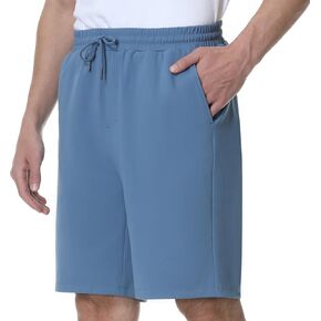 Mens Athletic Shorts Stretchy Workout Shorts Quick Dry Shorts for Gym Running Basketball Casual 7 inch