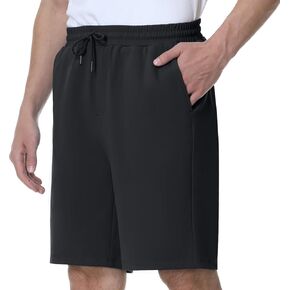 Mens Athletic Shorts Stretchy Workout Shorts Quick Dry Shorts for Gym Running Basketball Casual 7 inch