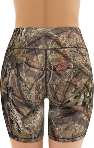 Women's Biker Shorts Tummy Control Yoga Short Exercise Workout Butt Lifting Tights Short Pants, in Saudi Arabia