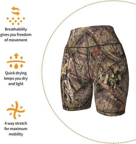 Women's Biker Shorts Tummy Control Yoga Short Exercise Workout Butt Lifting Tights Short Pants, in Saudi Arabia
