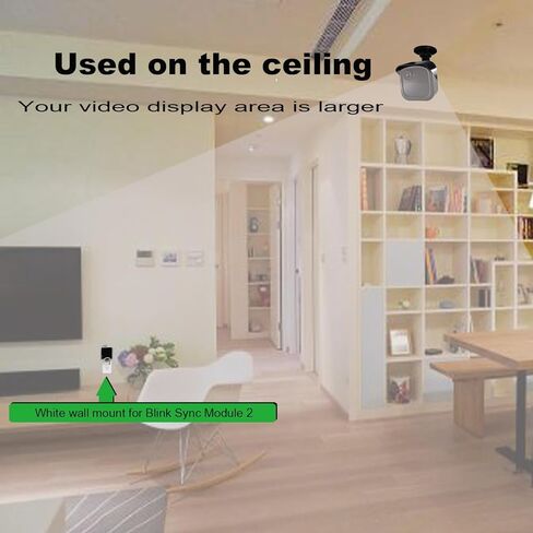حامل الكاميرا الخارجية Blink الجديد كليًا من SKYWORLD، غطاء واقٍ مقاوم للطقس وحامل قابل للتعديل 360 درجة للجيل الرابع من Blink مع وحدة مزامنة Blink 2 Mount (أسود 2 قطعة) in Kuwait