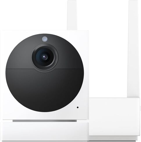 Cam Outdoor Add-on v2 (Base Station Required), 1080P HD Outdoor Camera Wireless for Home Security, Color Night Vision, Rechargeable Battery, 2-Way Audio, Weather-Resistant - White, 1-Pack in Saudi Arabia