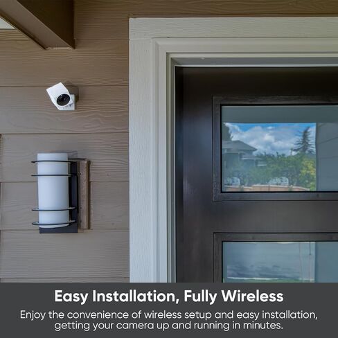 Cam Outdoor Add-on v2 (Base Station Required), 1080P HD Outdoor Camera Wireless for Home Security, Color Night Vision, Rechargeable Battery, 2-Way Audio, Weather-Resistant - White, 1-Pack in Saudi Arabia