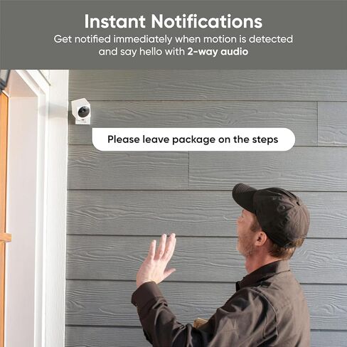Cam Outdoor Add-on v2 (Base Station Required), 1080P HD Outdoor Camera Wireless for Home Security, Color Night Vision, Rechargeable Battery, 2-Way Audio, Weather-Resistant - White, 1-Pack in Saudi Arabia