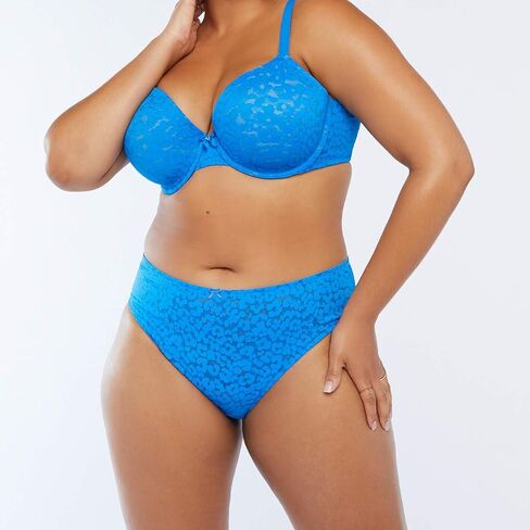 Savage X Fenty، بيكيني نسائي، بيكيني صفيق من الدانتيل الفهد in Kuwait