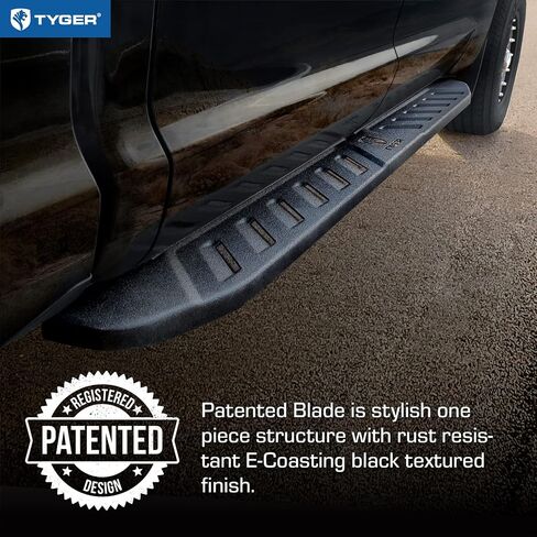 Tyger Auto 6.6" Blade Running Boards Compatible with 2019-2024 Ford Ranger | Supercrew Cab | TG-BL3F7318 | Side Step Nerf Bars in Saudi Arabia