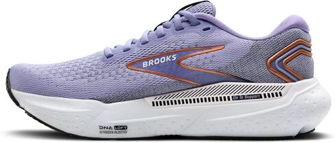Brooks Women’s Glycerin GTS 21 Supportive Running Shoe - Lavender/Black/Copper - 11.5 Medium in Saudi Arabia