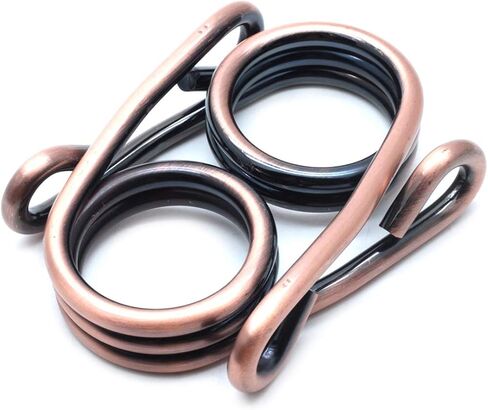 2 Pcs Torsion Type Motorcycle Solo Seat Springs, Clip Type Solo Seat Spring, Compatible with Softail Sportster, Black Plated in Saudi Arabia