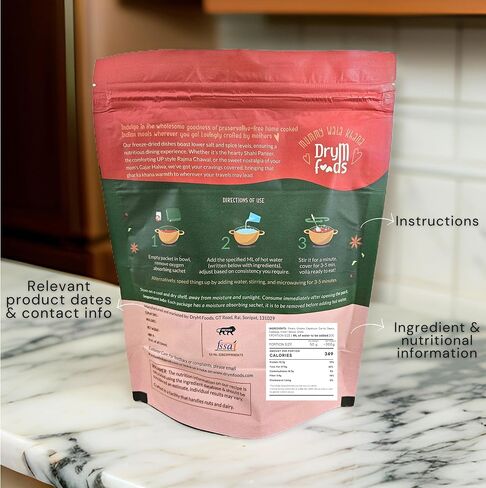 The DryM Foods مغذية ولذيذة محلية الصنع هندية حلوة مانجو لاسي | حلوى الزبادي بالمانجو الجاهزة للشرب | عبوة من 5 عصائر زبادي جاهزة للشرب in Saudi Arabia