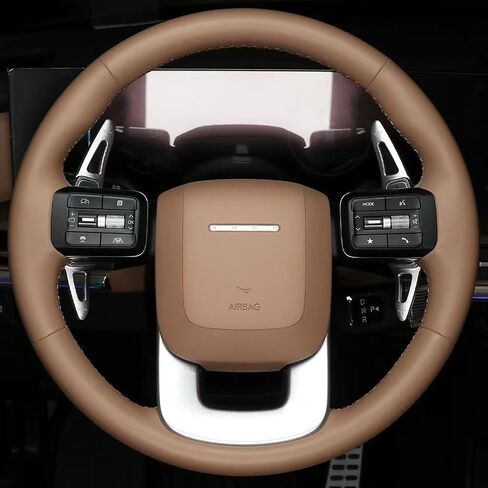 Aluminum Car Steering Wheel Shift Paddle Extension for Hyundai Santa Fe (2024)(Silver) in Saudi Arabia