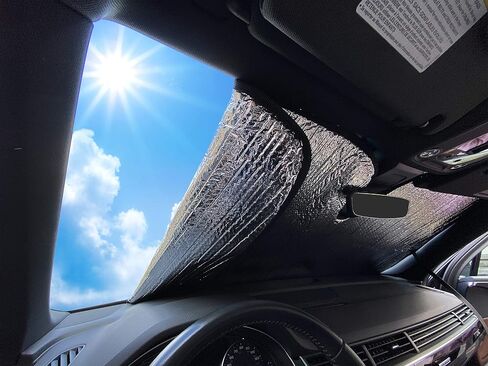 YelloPro Custom Fit Side Window Sunshade - First & 2nd Row (4pcs) - for 2011 2012 2013 2014 2015 2016 2017 2018 2019 Fiat 500 Coupe, Pop, Lounge, 1957 Retro Edition, Abarth, Sport (Made in USA) in Saudi Arabia