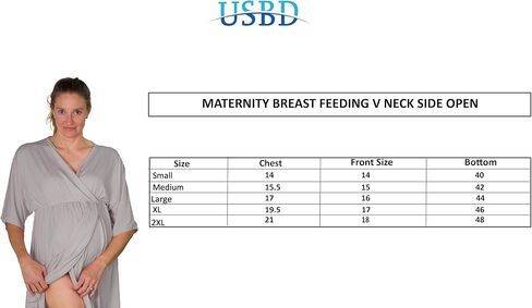 Women Maternity Shirt with Elastic Waist Classic Side Opening Design for Easy Breastfeeding in Saudi Arabia
