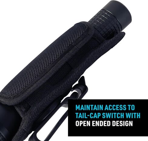 Nite Ize Lite Holster Stretch Flashlight Holster - Belt Clip Flashlight Holder - Soft Hip Clip for Convenient Tactical Flashlight Use - 2 Count (2 Pack) in Saudi Arabia