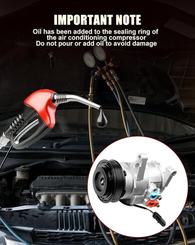 A/C Compressors with Clutch CO 10801C Replacement Air Conditioning Compressors Compatibility for 2007 for Aspen 4Doors 4.7L 2006-2007 for Commander 4Doors 3.7L in Saudi Arabia