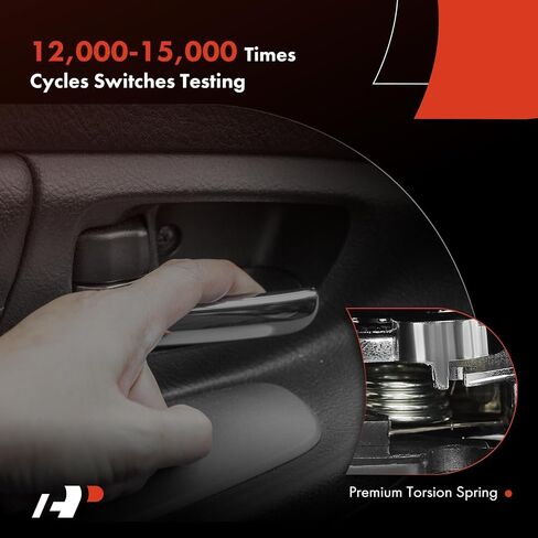 A-Premium - Interior Door Handle - Front or Rear Left Driver Side - Compatible with Nissan Models - Altima, Pathfinder, Armada, Maxima, Murano, Titan - Textured Black - Replace 80671-3TA0D 80671-3TA0A in Saudi Arabia
