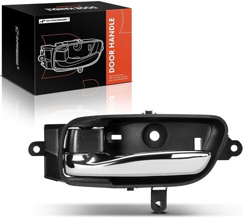 A-Premium - Interior Door Handle - Front or Rear Left Driver Side - Compatible with Nissan Models - Altima, Pathfinder, Armada, Maxima, Murano, Titan - Textured Black - Replace 80671-3TA0D 80671-3TA0A in Saudi Arabia