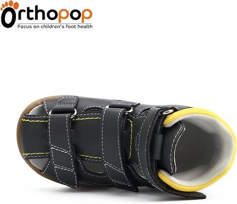 صنادل لتقويم العظام للأطفال الصغار مع دعم للقوس والكاحل، أحذية تصحيحية جلدية للأطفال in Kuwait