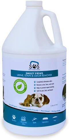 Pet Urine, Odor, and Stain Remover 1 Gallon (4) in Saudi Arabia