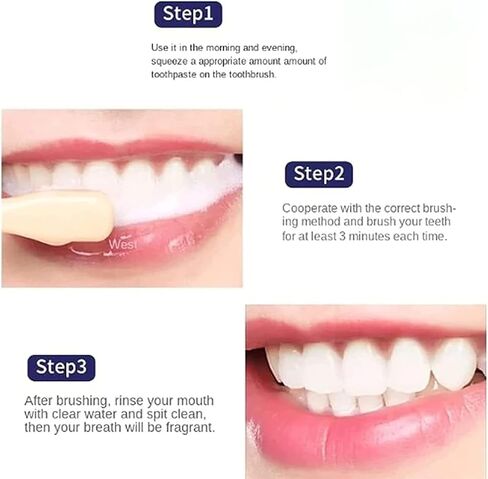 Niacinamide Toothpaste,Bodyaccel Toothpaste,Body Accel Niacinamide Whitening Toothpaste,Fresh Breath Toothpaste（1pcs） in Saudi Arabia