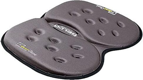 GSeat CLASSIC Gel and Foam Seat Cushion (Gray) - Chair, Car, Office, Commute, Airplane, Wheelchair, Sciatica, Coccyx/Tailbone & Chronic Back Pain Relief - Ergonomic Comfort - Long Lasting in Saudi Arabia