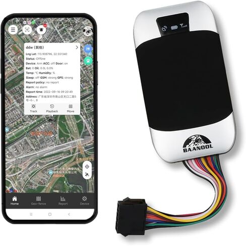 BN 403 A/B 4G GPS Tracker Device for Vehicles No Monthly Fee Car Tracking Device Mini Locator for Automobile Truck Taxi (BAANOOL-403A 4G) in Kuwait