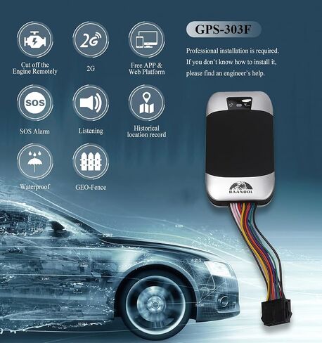 BN 403 A/B 4G GPS Tracker Device for Vehicles No Monthly Fee Car Tracking Device Mini Locator for Automobile Truck Taxi (BAANOOL-403A 4G) in Kuwait