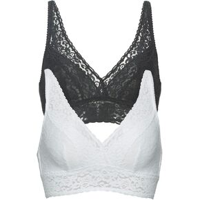 Felina Signature Stretch Lace Bralette 2-Pack