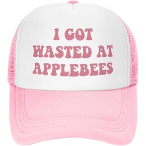 Put It On My Boyfriends Tab Trucker Hats for Women Pink Men Humor Gift Pink Hats for Men
