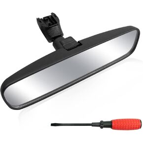 Interior Rear View Mirror Fit for Nissan Rogue Altima NV1500 NV2500 NV3500 Frontier Tiida Sentra Replace 96321-2DR0A 96321-2DR0-A103
