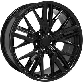 عجلة OE Wheels LLC CV25-20085-5120-35B مطلية باللون الأسود (20 × 8.5 بوصة /5 × 120 مم، إزاحة 35 مم)