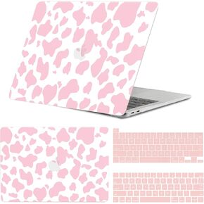 Compatible with MacBook pro 13 inch Case,2020 2019 2018 2017 2016(A2338 M1/A2159/A2251/A2289/A1989/A1706) with Touch ID and 2 Pack Keyboard Protectors,Laptop Hard Shell（Grey Leopard Cheetah）