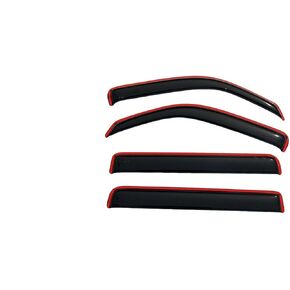 Auto Ventshade [AVS] In-Channel Ventvisor / Rain Guards | Fits 2007 - 2011 Dodge Nitro- Smoke, 4 pcs. | 194307