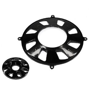 AC903133 Alternator/Generator Backing Plate/Pulley Cover Set (Black for VW Beetle)