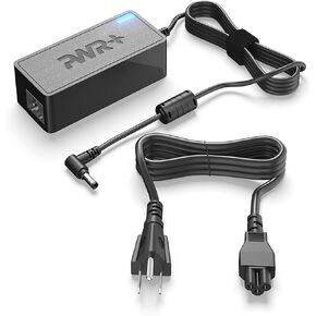 AC Adapter Laptop Charger for LG-Gram: 13.3 14 15 15.6 17 13Z950 13Z970 13Z940 13Z975 13Z980 14Z950 14Z970 14Z980 15Z960 15Z970 15Z975 15Z980 ADS-40MSG-19 Extra Long Power Cord Round Tip UL Listed