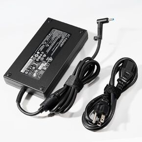 200W Charger L00818-850 Fit for hp OMEN Pavilion 15 16 17 G5 G6 G7 G8 Victus 15 16 HP ZBook 17 G3 G4 G5 Laptop Series, OMEN 15 16 15t 17 17t Envy 15 2020 L73385-001 ADP-200HB B HP OMEN Charger 200W