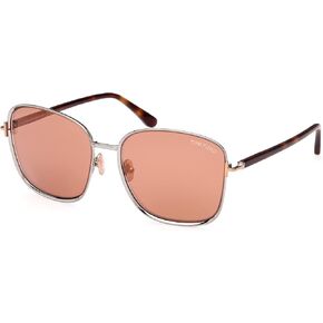 Tom Ford FERN FT 1029 Dark Ruthenium/Brown 57/17/140 unisex Sunglasses