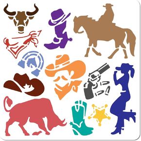 GORGECRAFT Crown Stencil King Queen Princess Crown Royalty Template Reusable Plastic Drawing Stencils for Painting on Wood Wall Canvas Fabric Scrapbooking Album Paper Card Art DIY Crafts 11.8x11.8inch