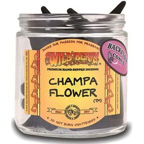 Wildberry BACKFLOW Cones: Champa Flower