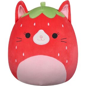 Squishmallows Original 12-Inch Olma Strawberry Cat - Official Jazwares Plush (Medium-Sized) in Kuwait