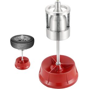 Portable Bubble Wheel Balancer | Heavy Duty Hubs Wheel Tire Balancer with Bubble Level,Tire Balancer Machine for Rim Tire Cars Light Truck Van