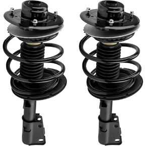 Front Struts and Shocks Complete Assembly Replacement for Grand Caravan/Town & Country/Caravan/Voyager 2001 2002 2003 3.3L, Struts with Coil Spring Shocks Absorber 171572 * 2