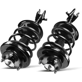 A-Premium Front Pair (2) Complete Strut & Coil Spring Assembly Compatible with Honda Pilot 2003-2005 & Acura MDX 2001-2002, Driver and Passenger Side, AWD